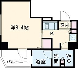 間取図画像 1K