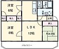 亀の井ハイツ1階7.7万円