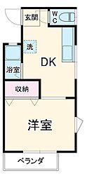 間取図画像 1DK