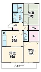 北上尾駅 7.4万円