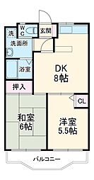 間取図画像 2DK