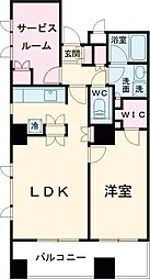 JR山手線 池袋駅 徒歩11分の賃貸マンション 11階1SLDKの間取り