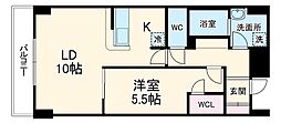JR総武線 西千葉駅 徒歩3分の賃貸マンション 4階1LDKの間取り