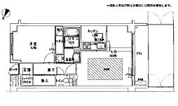 東急田園都市線 青葉台駅 徒歩16分の賃貸マンション 1階1LDKの間取り