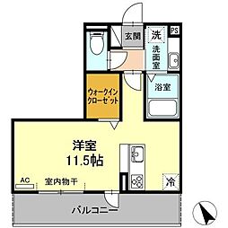 間取図画像 ワンルーム