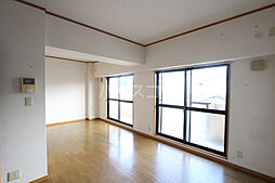 名鉄三河線 猿投駅 徒歩9分の賃貸マンション 3階2LDKのリビング/ダイニング