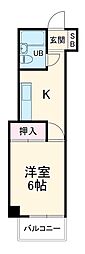 間取図画像 1K
