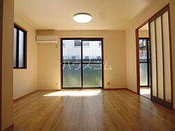 名鉄瀬戸線 印場駅 徒歩30分の賃貸アパート 1階2LDKのリビング/ダイニング