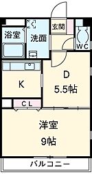 間取図画像 1DK