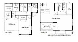 Ｇｒａｎｄ　Ｗａｖｅ 1階2SLDKの間取り