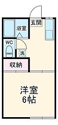 間取図画像 1K