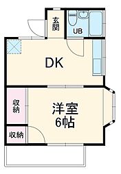 間取図画像 1DK