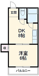 間取図画像 1DK