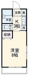 間取図画像 1K