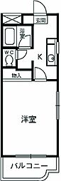 Ｌアーバン21 3階1Kの間取り