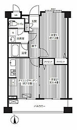 プリムヴェール西尾久メゾンＡ 1階1SDKの間取り