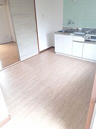 富田ハイツ 202 2階1DKのリビング/ダイニング