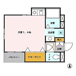 間取図画像 ワンルーム