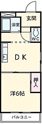 間取図画像 1DK