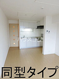 JR東海道本線 相見駅 徒歩4分の賃貸アパート 2階2LDKのリビング/ダイニング