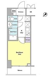Dormouse和 1Kの間取図画像
