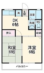 間取図画像 2DK