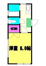 間取図画像 1K