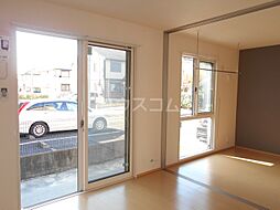 西武新宿線 本川越駅 徒歩28分の賃貸アパート 1階2LDKのリビング/ダイニング