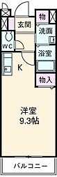 間取図画像 1K