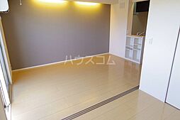 つくばエクスプレス 研究学園駅 徒歩16分の賃貸アパート 2階1LDKのリビング/ダイニング