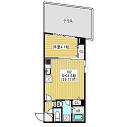 間取図画像 1DK