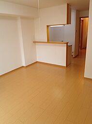 アイリス柿本Ｂ 102 1階ワンルームのリビング/ダイニング