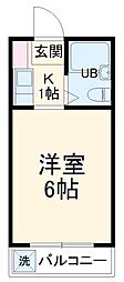 間取図画像 1K