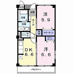 群馬総社駅 4.9万円