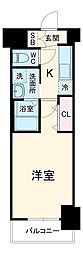 エステムコート名古屋今池アーバンゲート 1Kの間取図画像