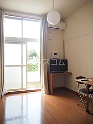 レオパレスジュネス神田 205 2階1Kのリビング/ダイニング