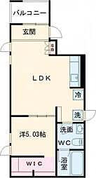 JR京浜東北・根岸線 赤羽駅 徒歩7分の賃貸マンション 3階1LDKの間取り