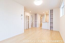 三岐鉄道三岐線 平津駅 徒歩3分の賃貸アパート 1階1LDKのリビング/ダイニング