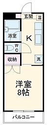 間取図画像 1K