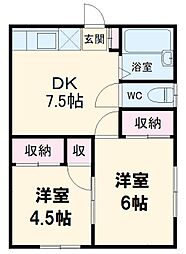 鶴見市場駅 7.2万円