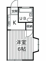 間取図画像 ワンルーム