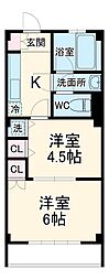 間取図画像 2K