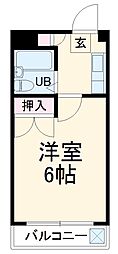 間取図画像 1K