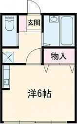 間取図画像 ワンルーム