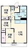 サンなかしま2号棟3階6.8万円