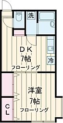 間取図画像 1DK