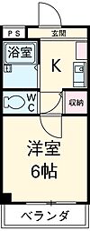 間取図画像 1K
