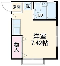 間取図画像 ワンルーム
