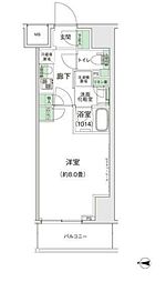 スタイリオ蒲田2 1Kの間取図画像