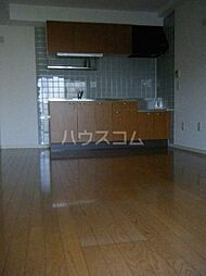 ヒルサイド森 404 4階2LDKのリビング/ダイニング